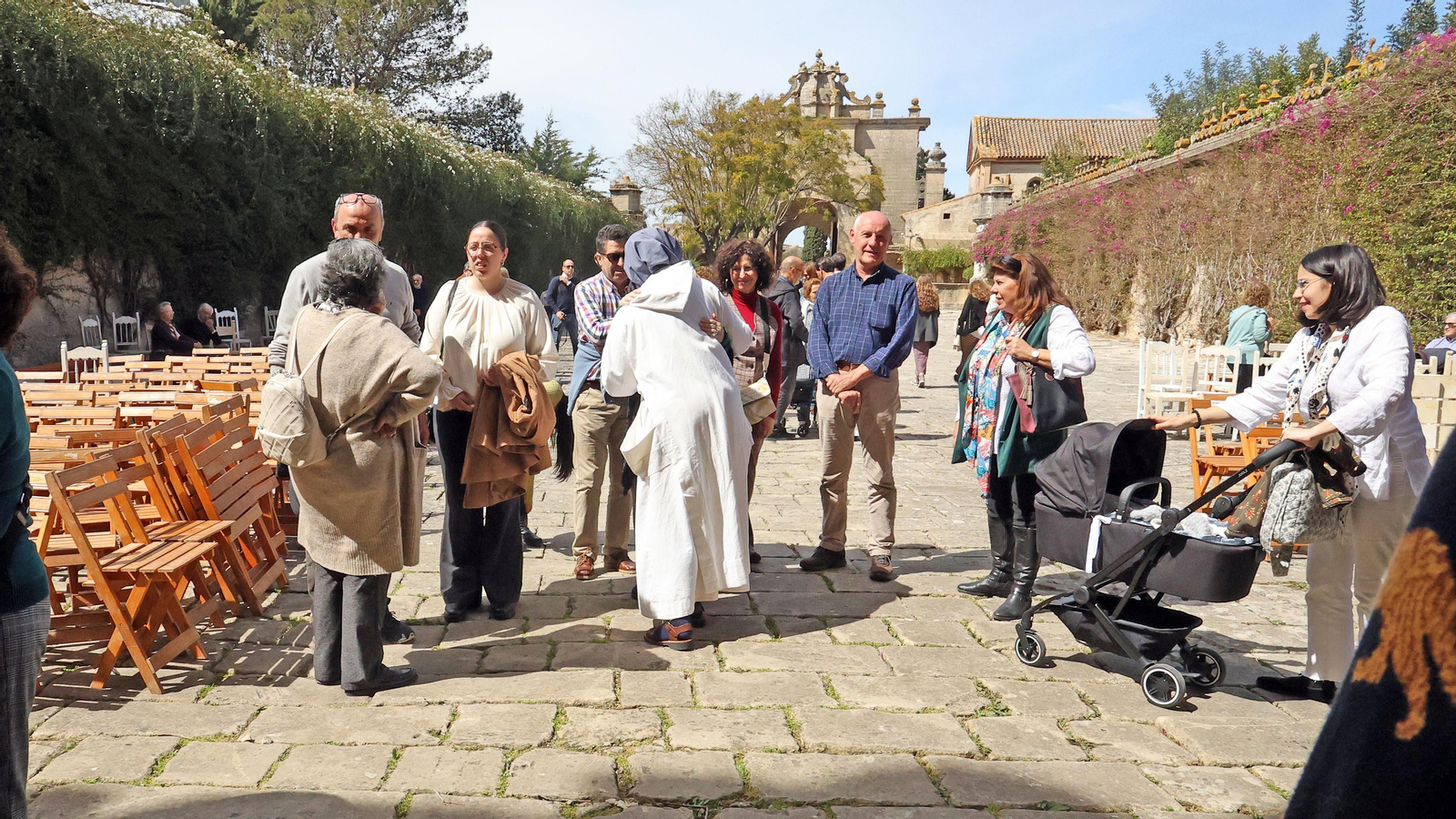 Misa de despedida en la Cartuja de Jerez a las hermanas de Belén