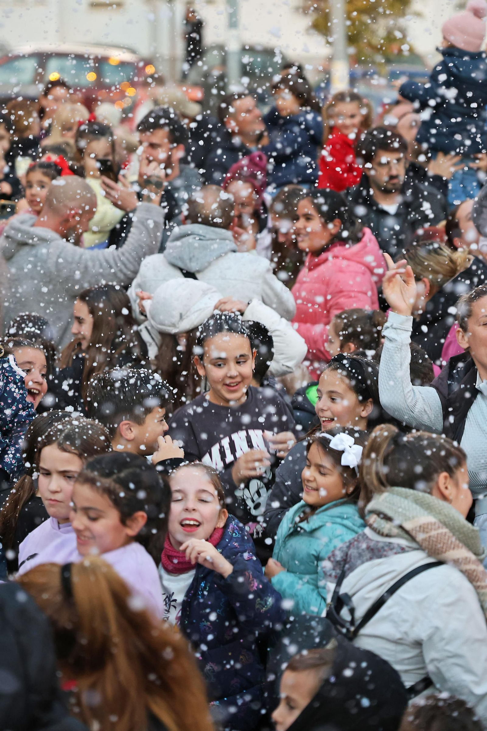 Imágenes de la última nevada de la Navidad en Huelva
