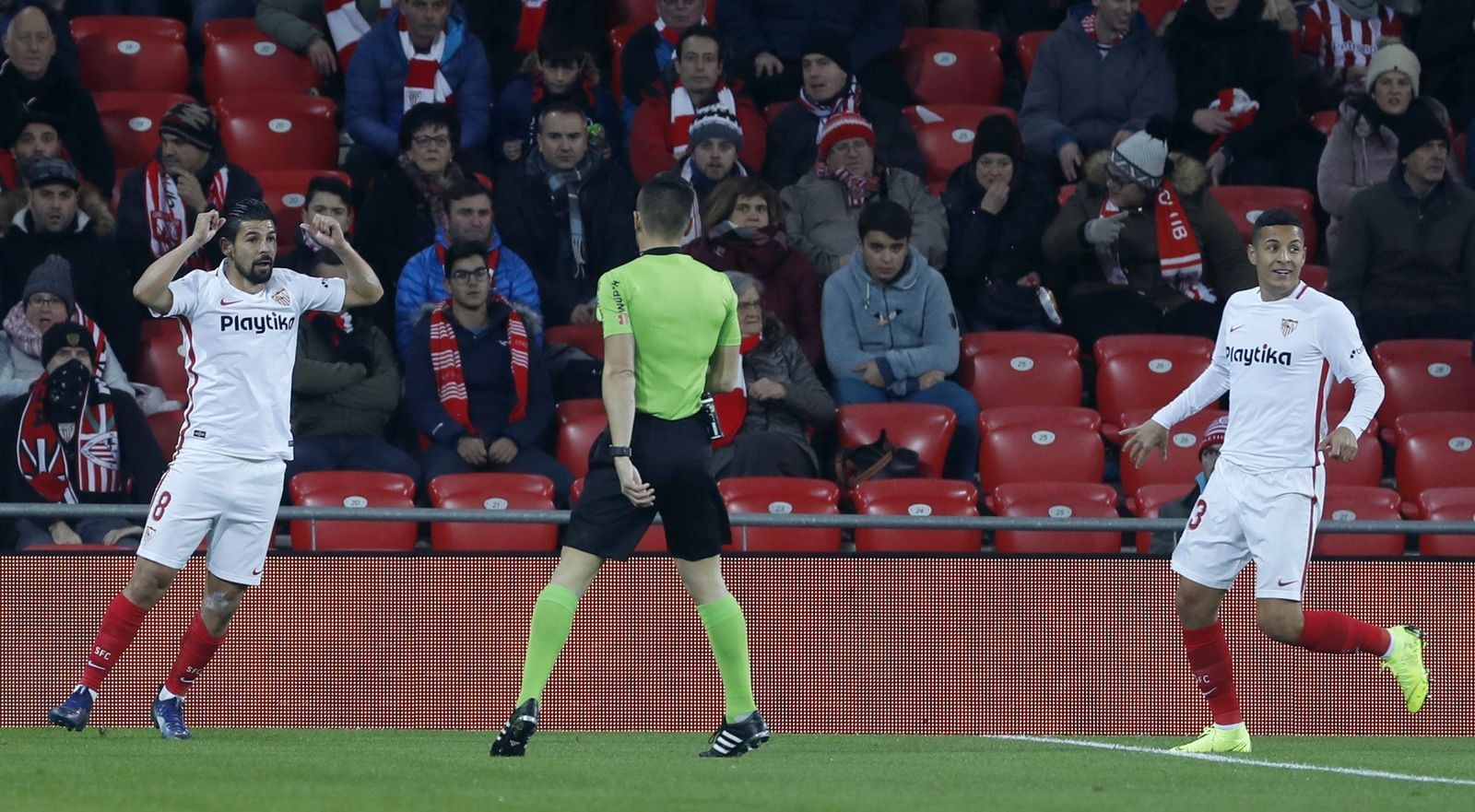 Las imágenes del Athletic-Sevilla de Copa del Rey