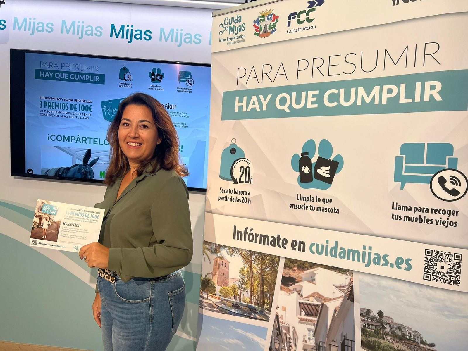 La concejala de Limpieza Viaria, Belén Roca. La concejala de Limpieza Viaria, Belén Roca.
