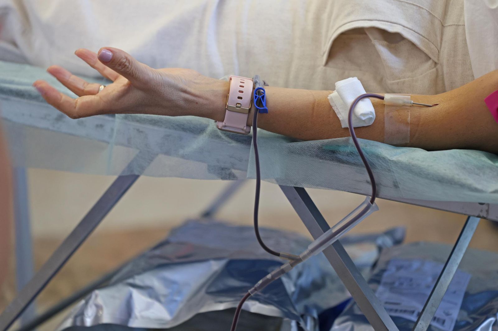 Imágenes de la macrocolecta de sangre y plasma en la Casa Colón