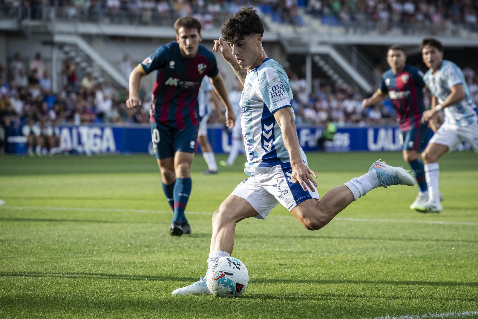 Las fotos del Huesca-Málaga CF