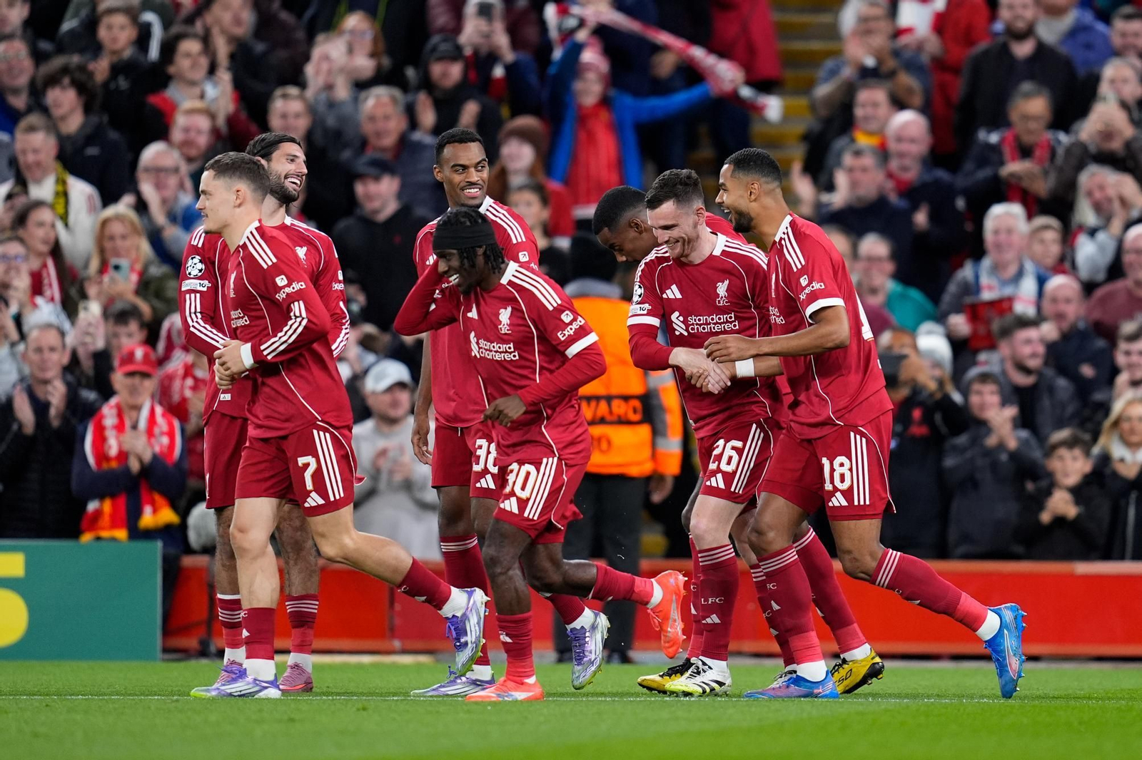 Las fotos del Liverpool - Atlético de Madrid