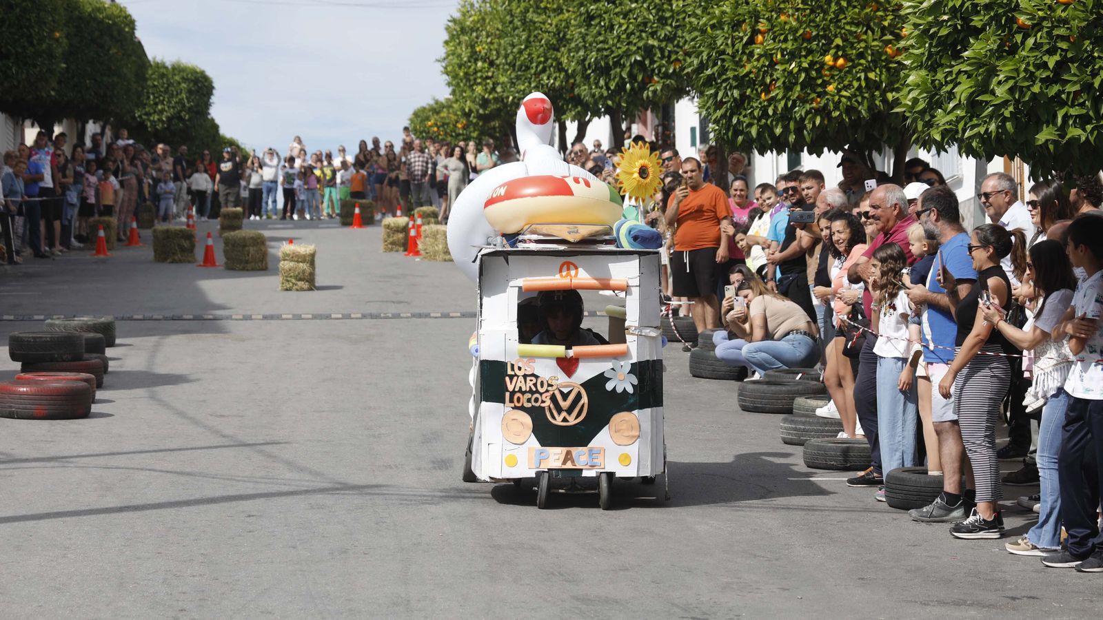 Fotos de la carrera de coches locos de preferia en Tesorillo.