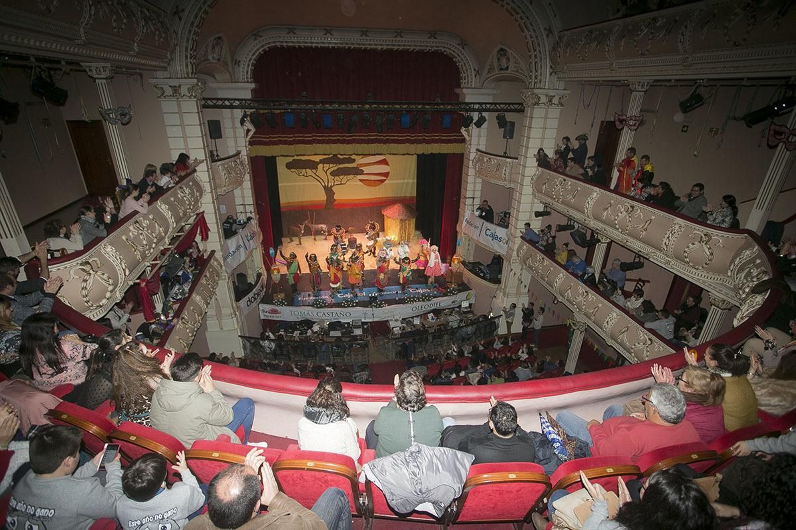 Imagen de la tercera semifinal del Carnaval Colombino