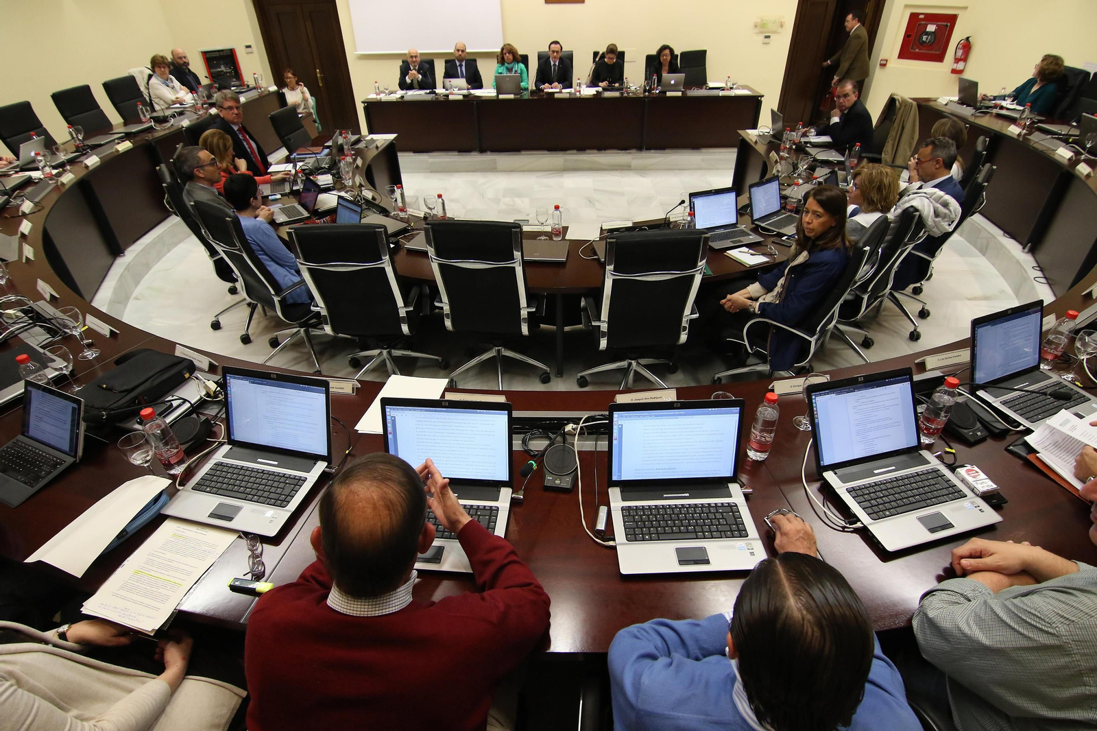 Un momento del consejo de gobierno de la UCO.