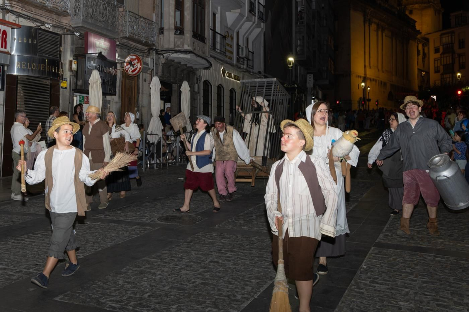 Así vivió Jaén el Pasacalles del Lagarto de la Magdalena.