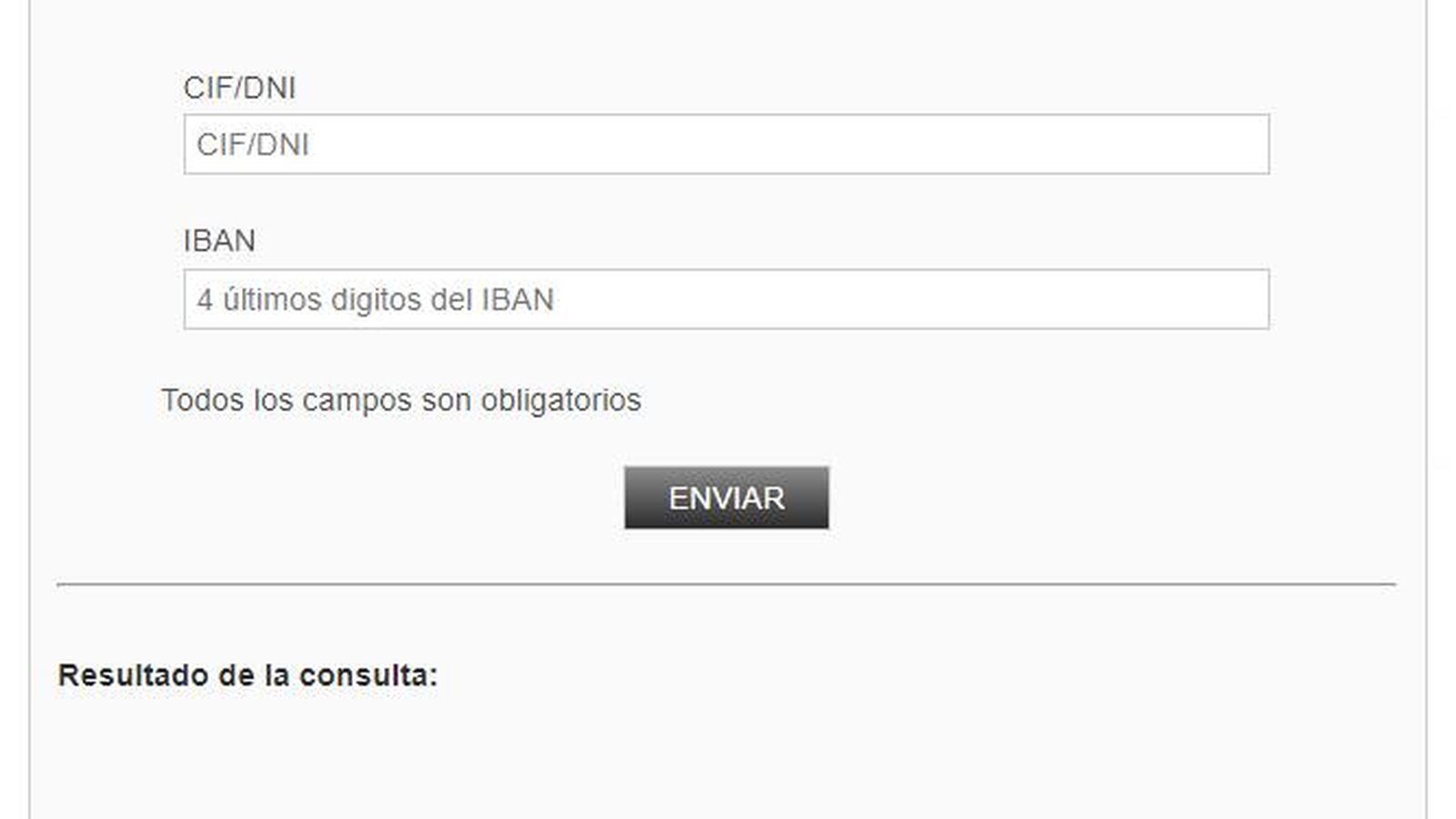 Modelo del formulario que hay que rellenar para comprobar si eres beneficiario de la ayuda