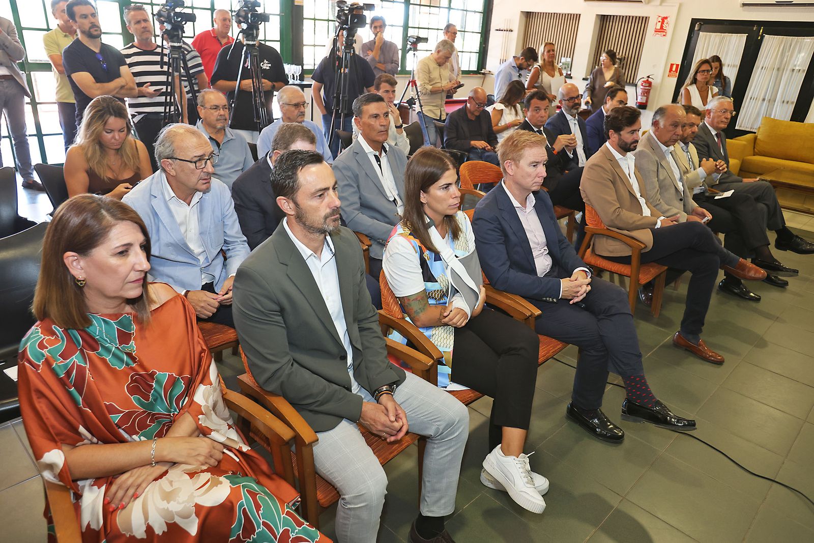 Imágenes de la constitución y presentación del Comité de Honor del centenario de la Copa del Rey de Tenis