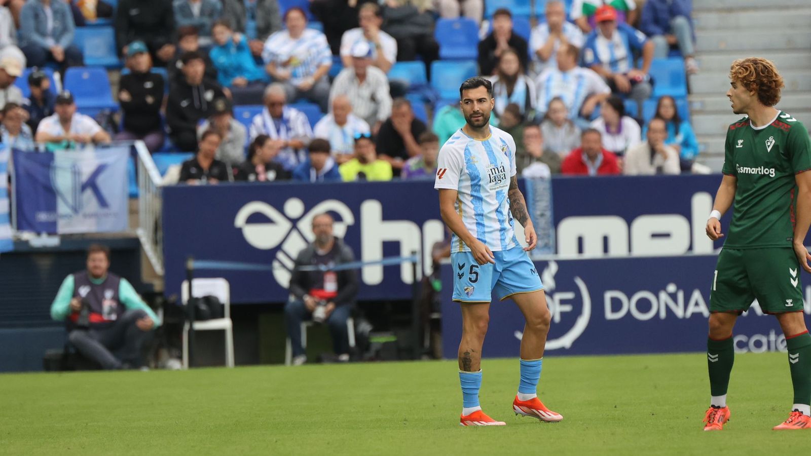 El Málaga CF - Eibar, en fotos