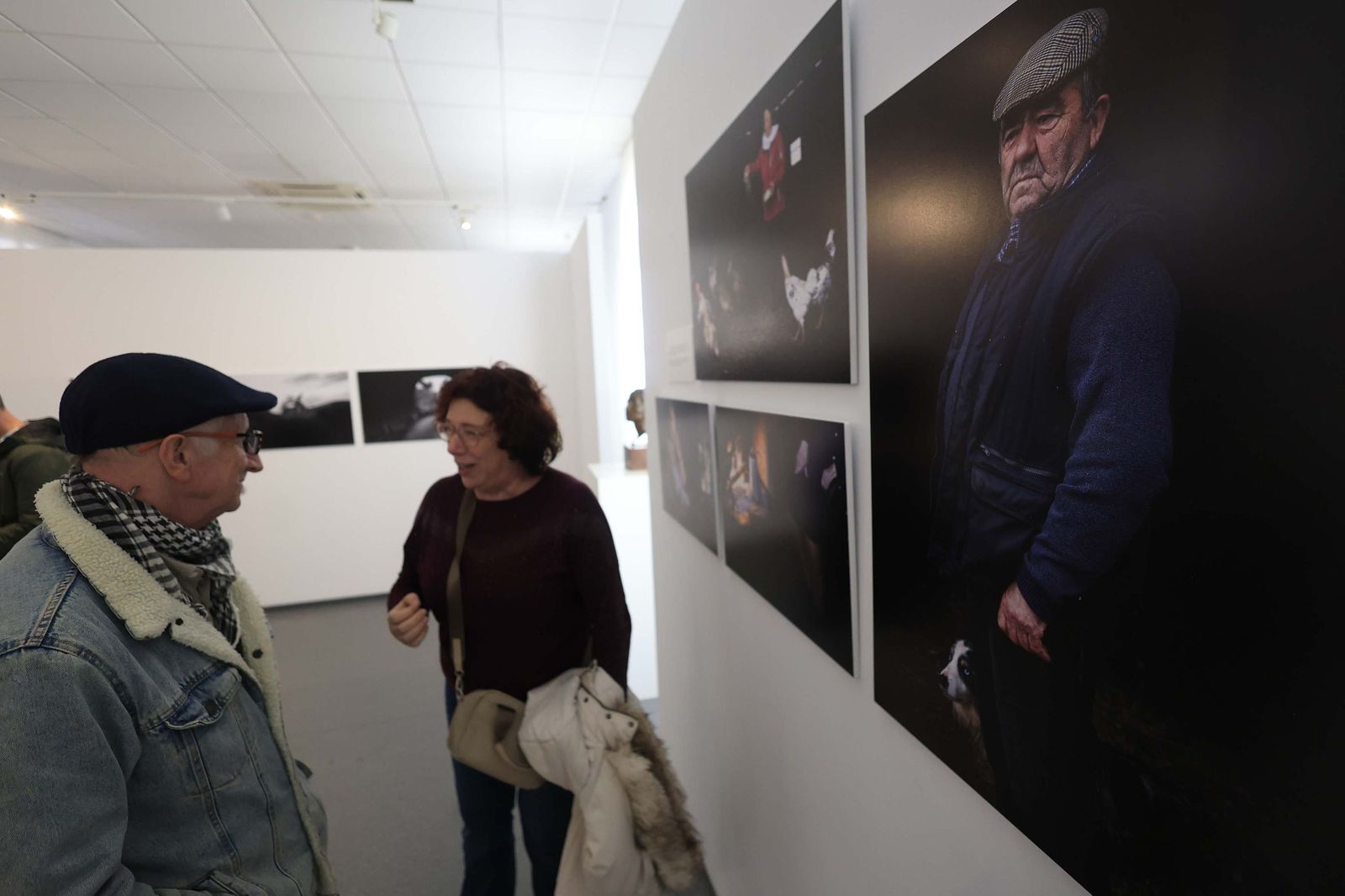 Fotos de la exposición 'Yerba, el corazón verde de la transhumancia' de Katy Muñoz