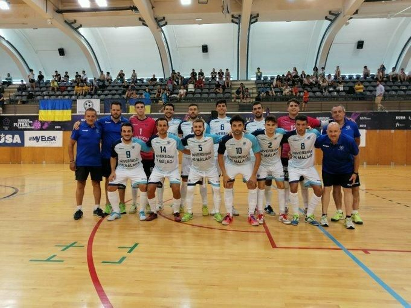 La UMA, campeona de europa universitario de fútbol sala