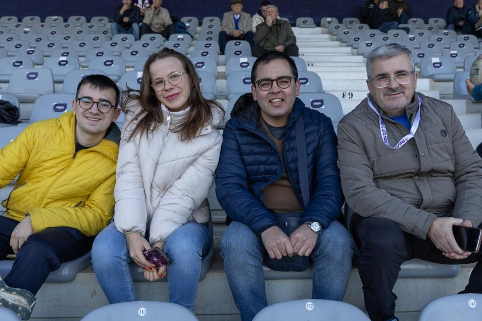 La euforia de la victoria in extremis del Real Jaén ante el Marbellí, en imágenes