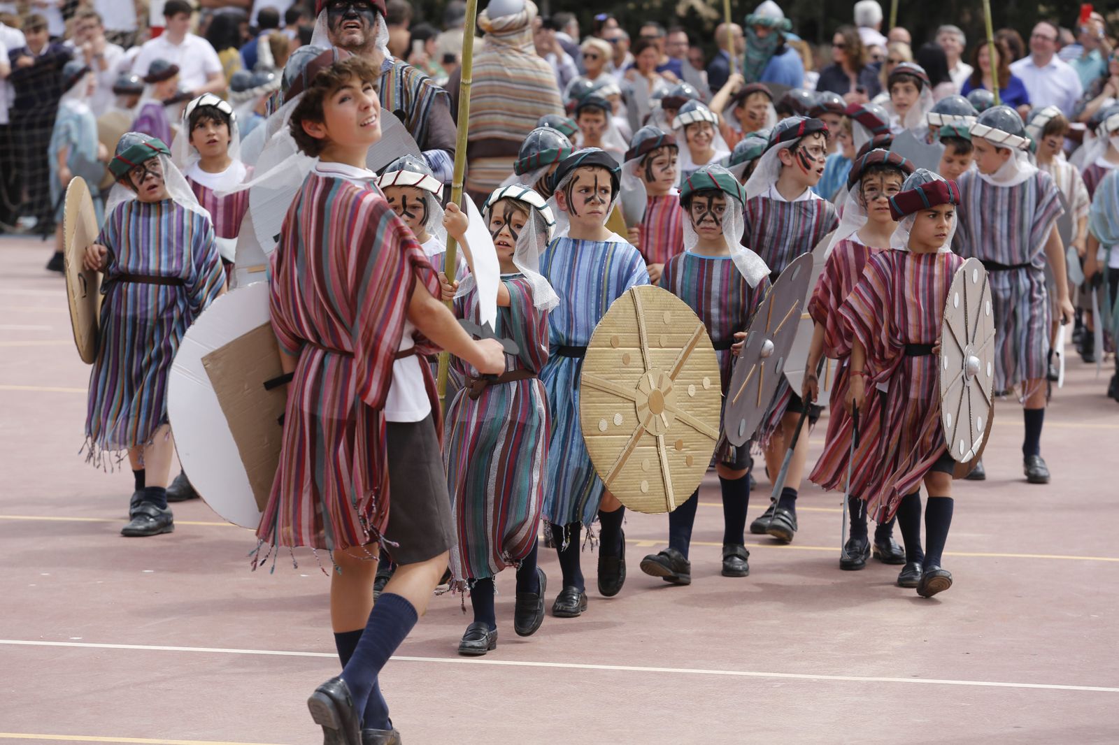 La Batalla de las Navas de Tolosa escenificada por los alumnos de El Romeral