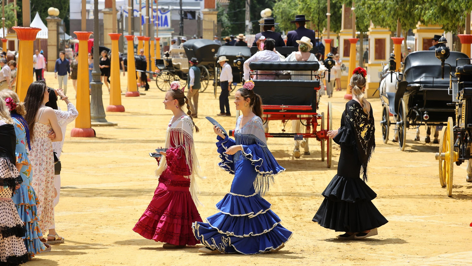 Miércoles de Feria de Jerez, en imágenes