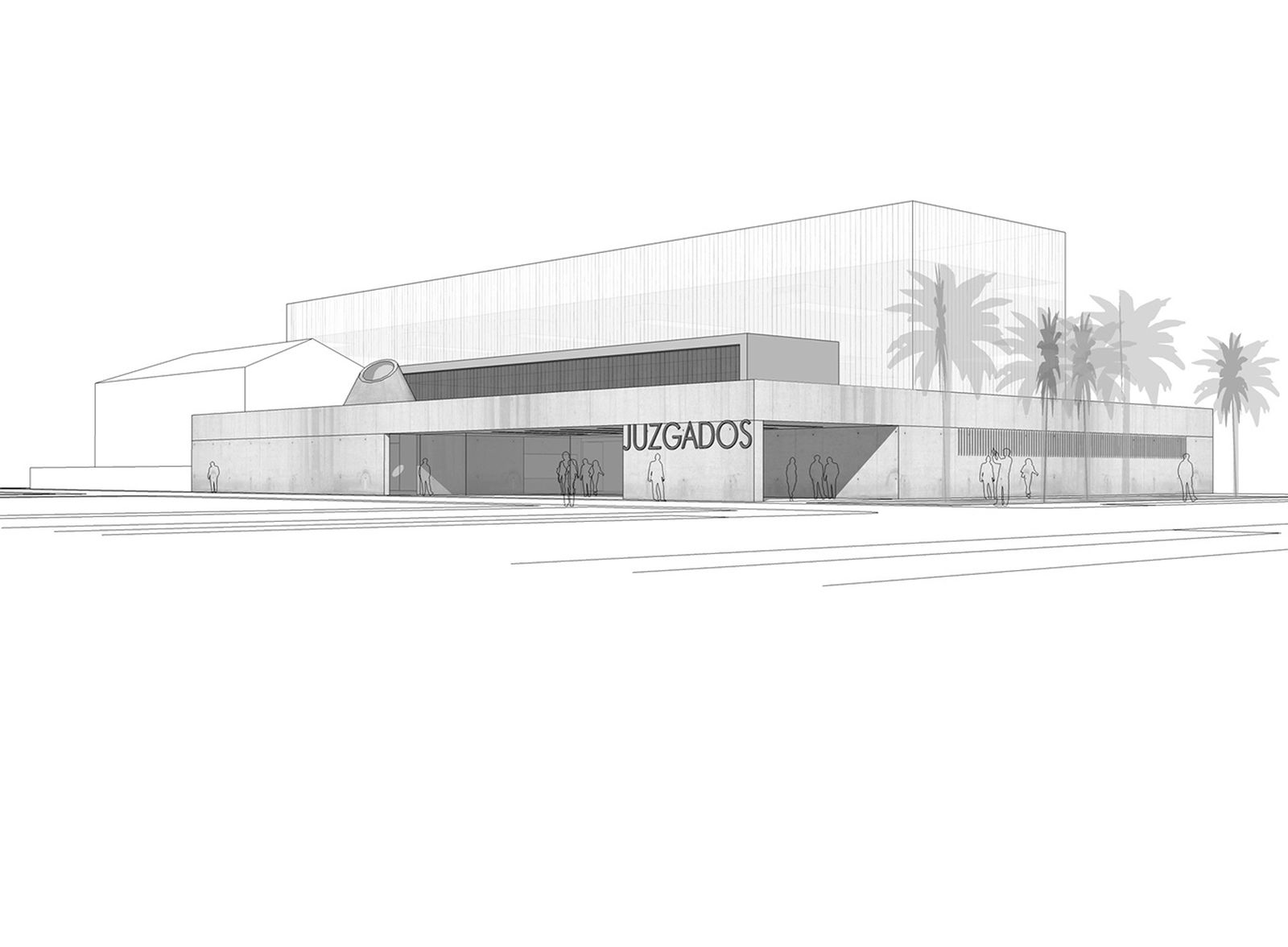 Proyecto de los nuevos juzgados de Huércal-Overa.