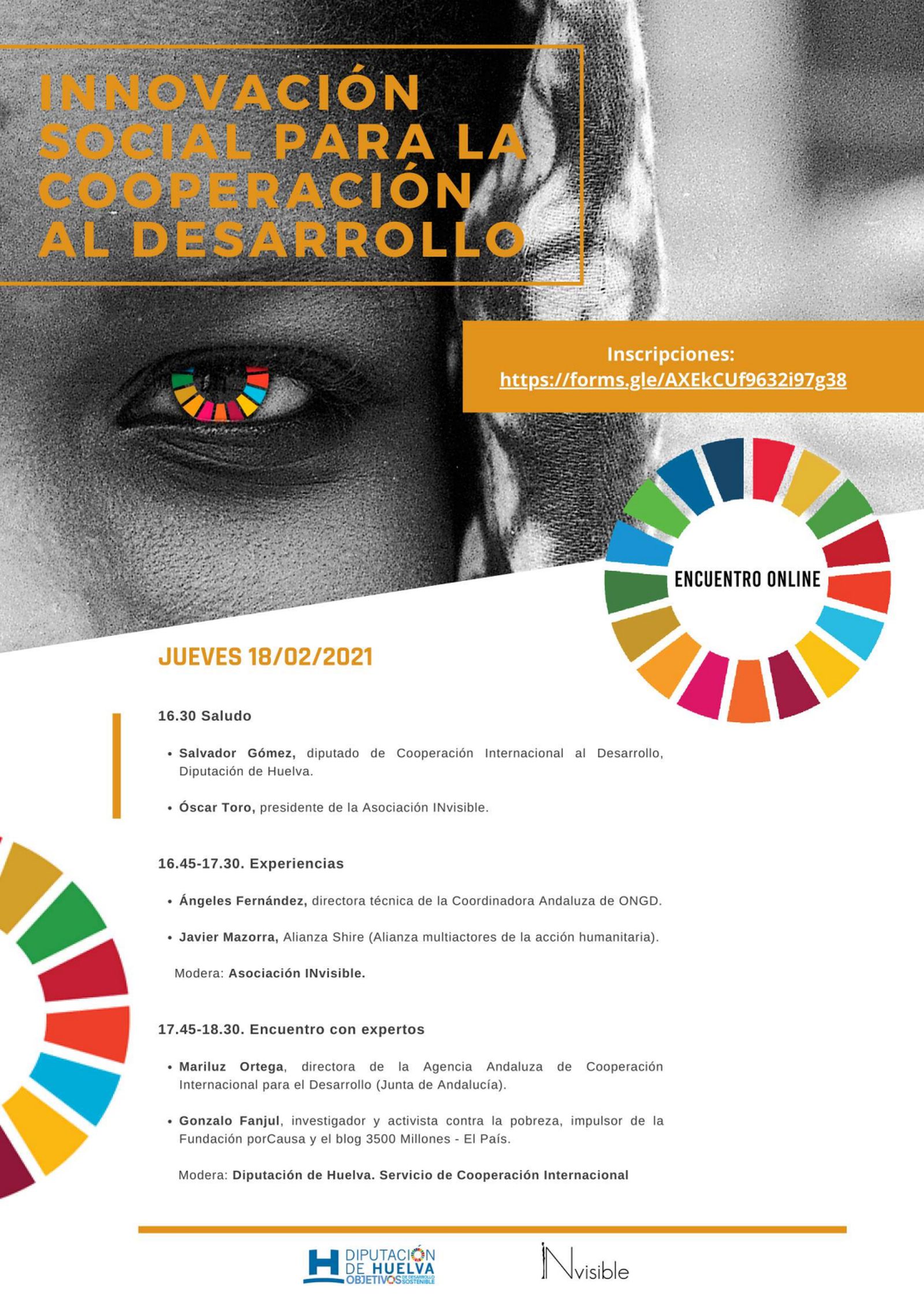 El cartel anunciador de la charla digital que se celebrará mañana.