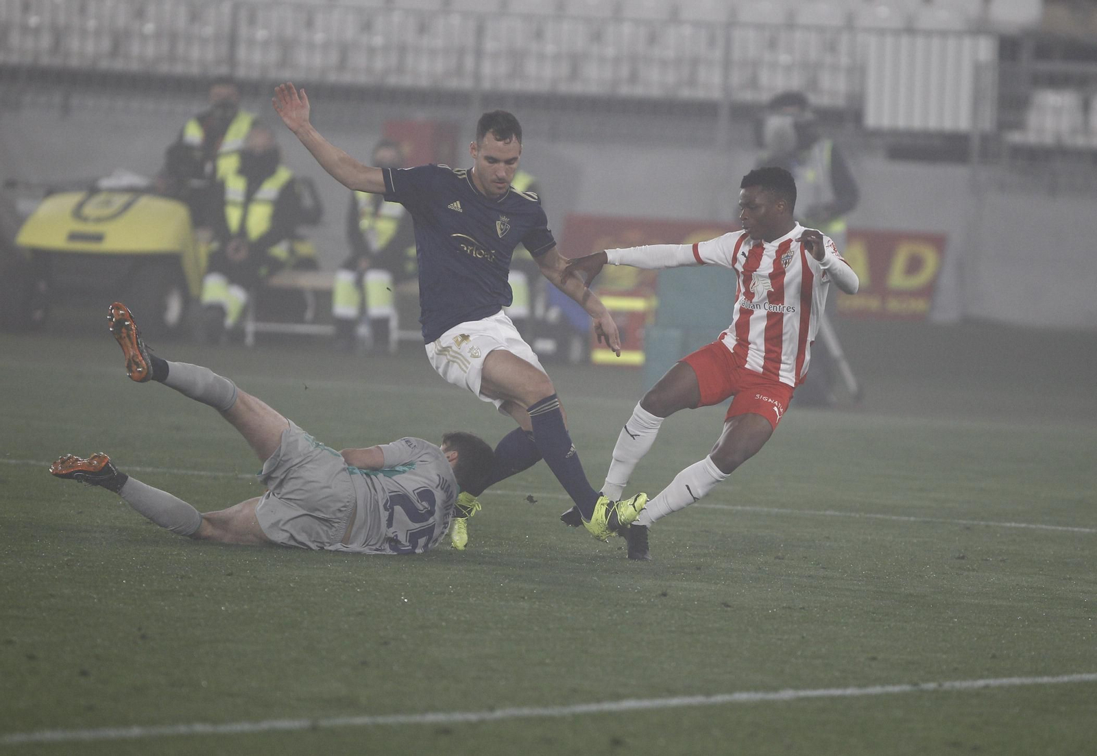 Fotogalería U.D. Almería-C.A. Osasuna. Copa del Rey