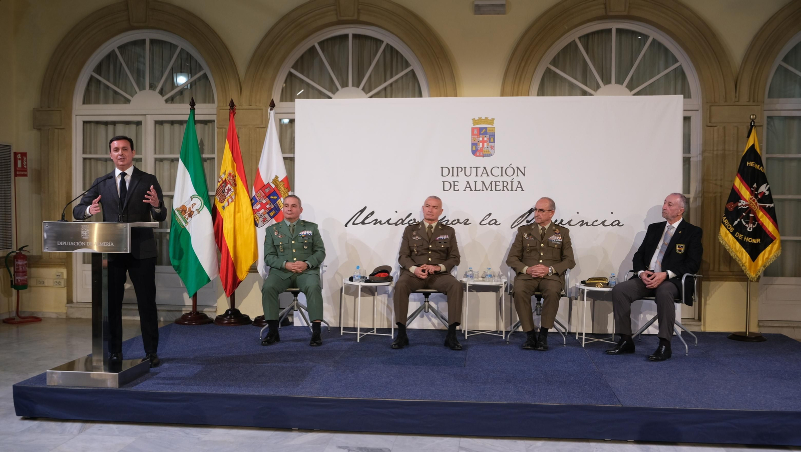 Fotogalería de la reunión de generales de la Brigada Rey Alfonso XIII de La Legión Española