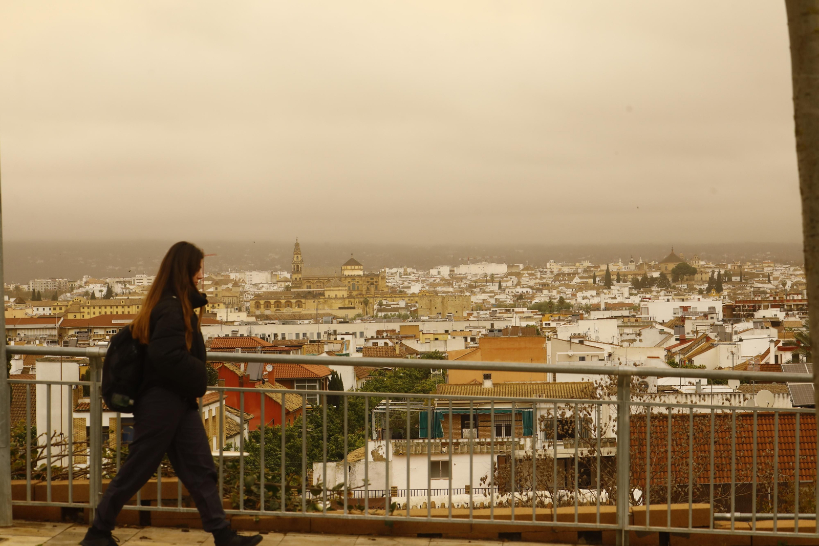 La calima llega a Córdoba, en imágenes