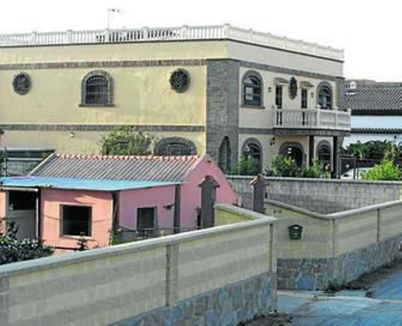 Imagen de la vivienda en la avenida Diputación.