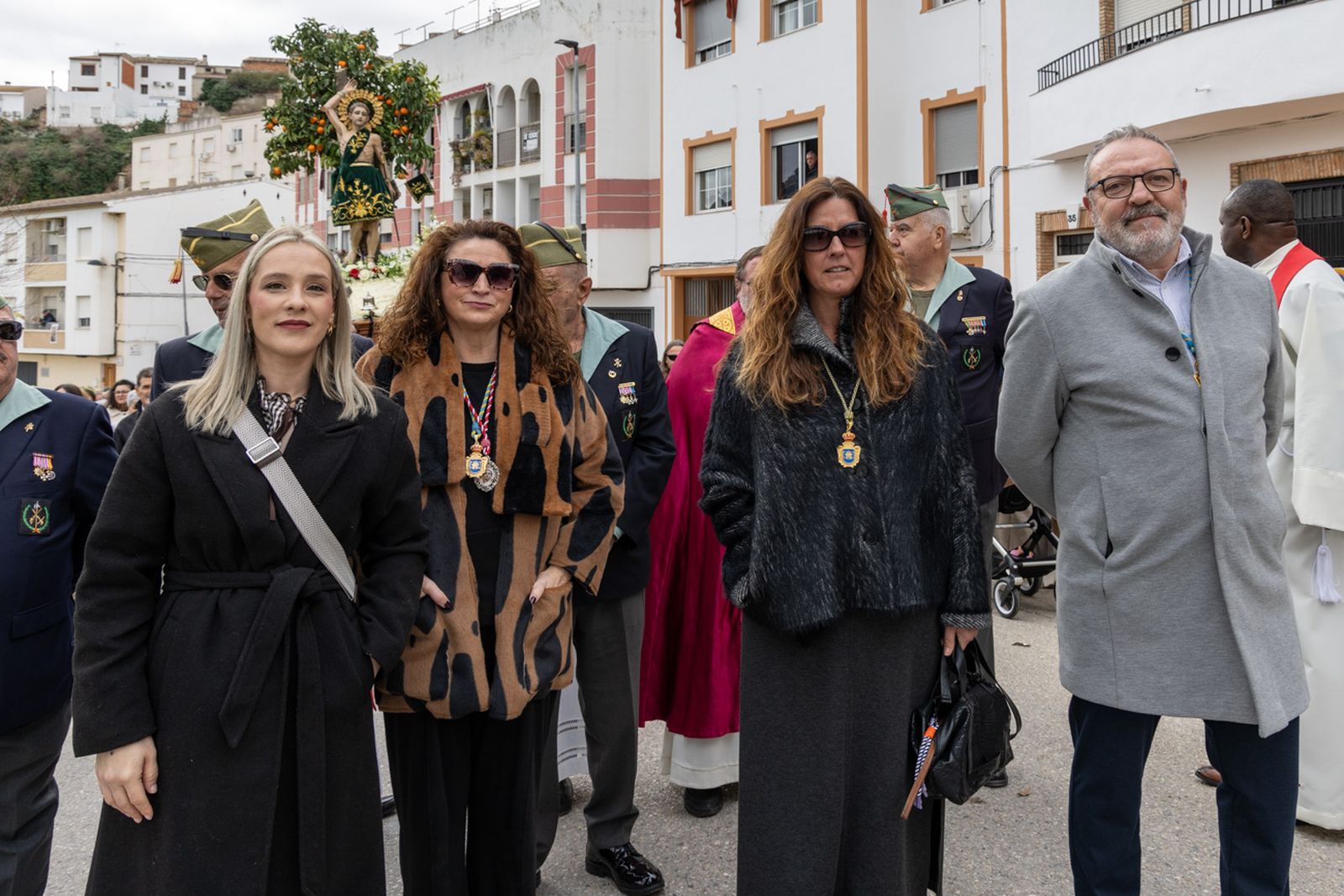 Solemne procesión de San Sebastián en La Guardia de Jaén