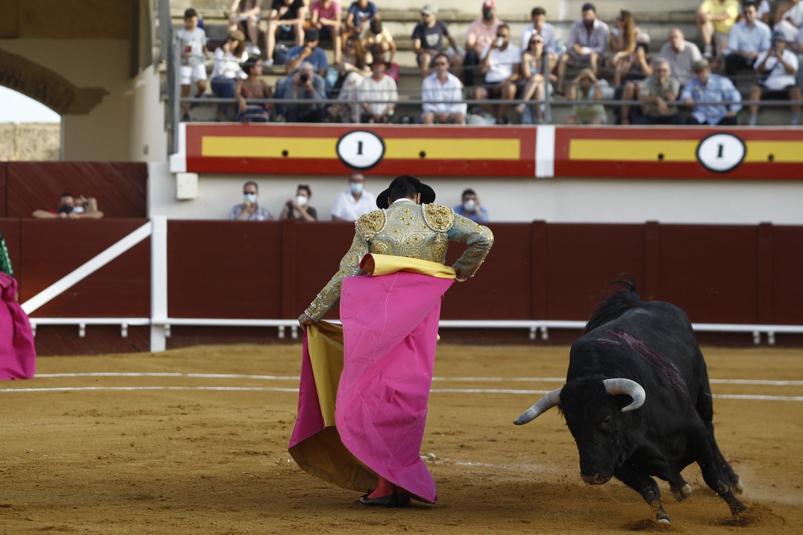 Corrida de toros del diestro Jesús de Almería en Vera.