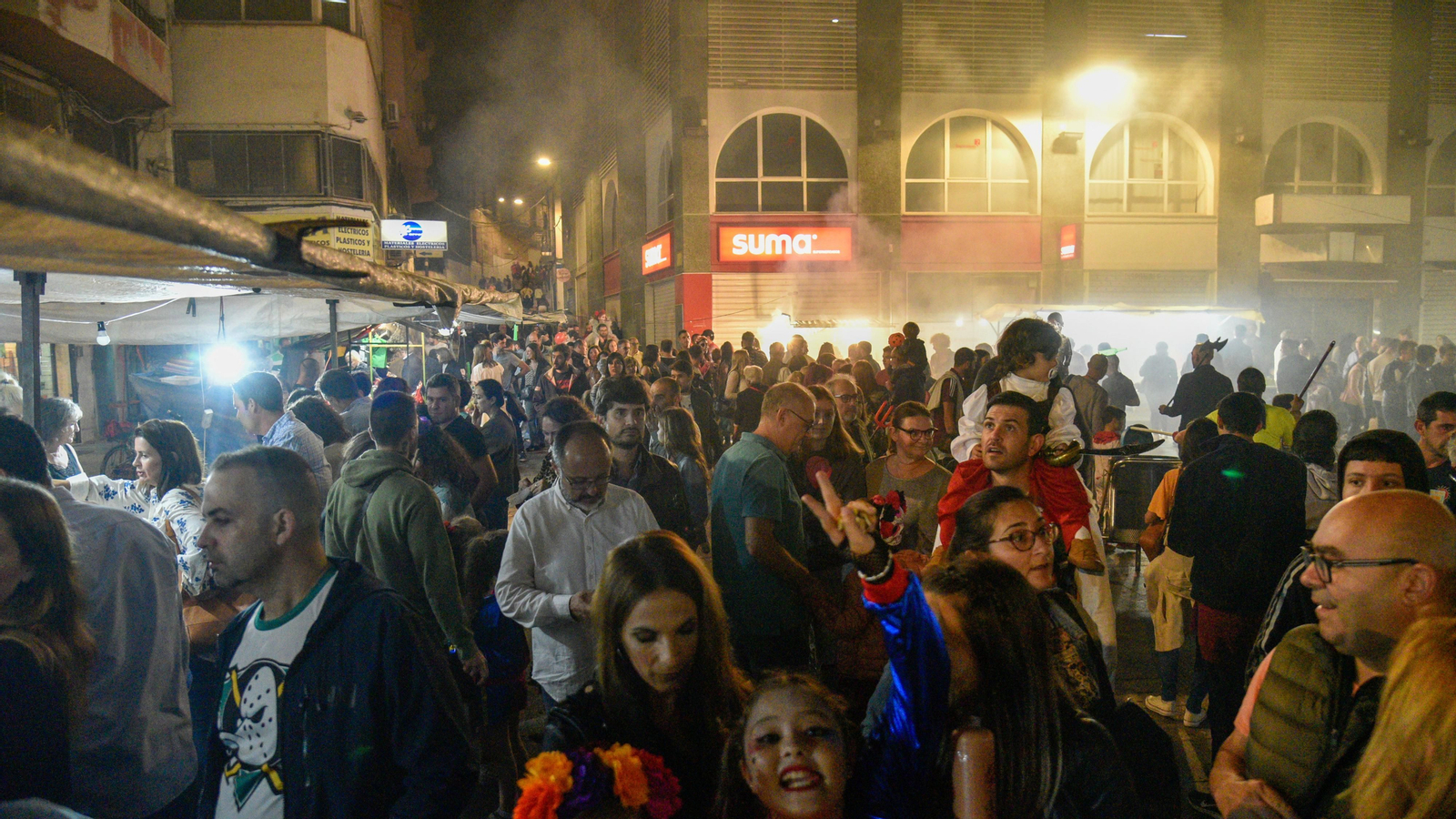 Las fotos de la noche de Tosantos en Algeciras