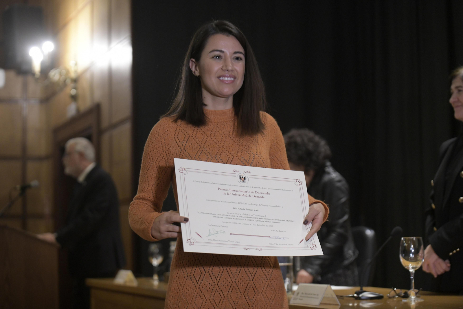 La UGR entrega los Premios Extraordinarios de Doctorado correspondientes al curso 2018/2019
