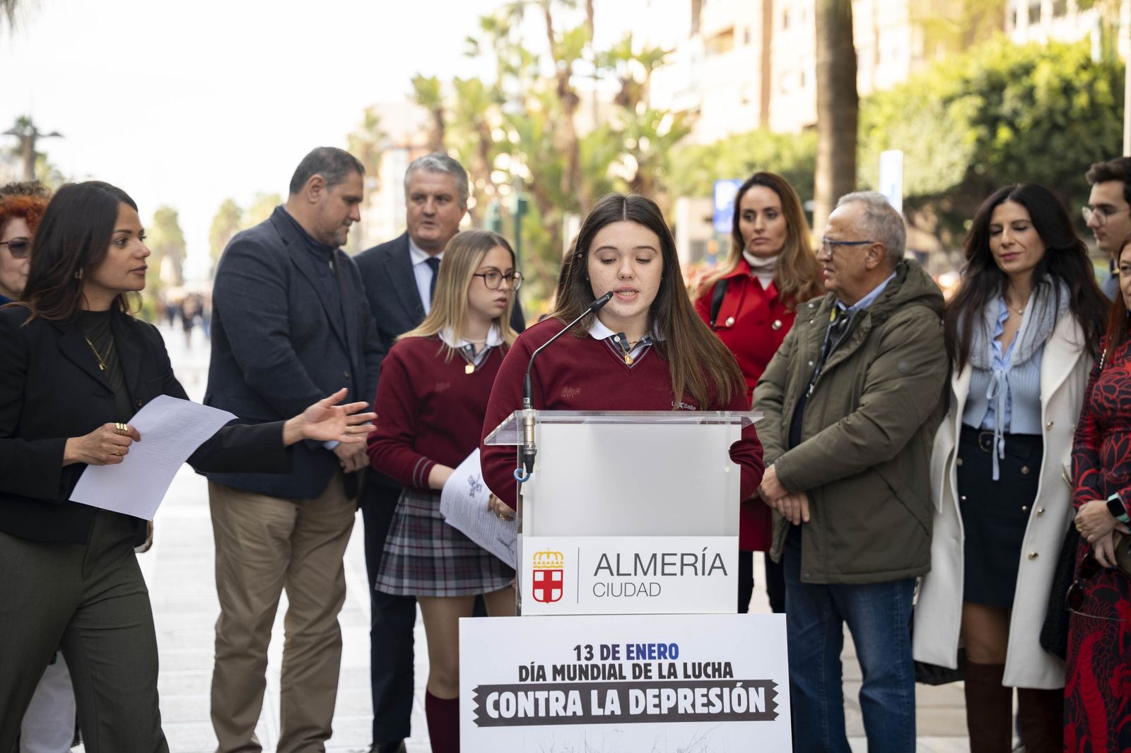 Las imágenes del acto por el Día Mundial Contra la Depresión