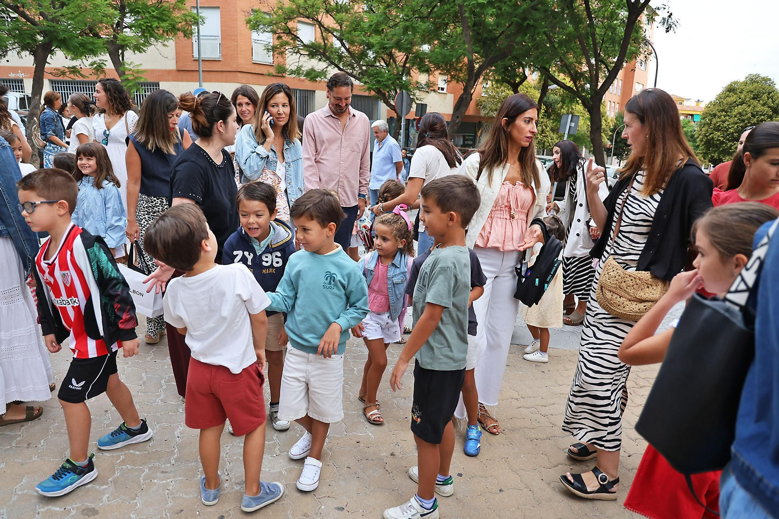 Las imágenes de la vuelta al cole