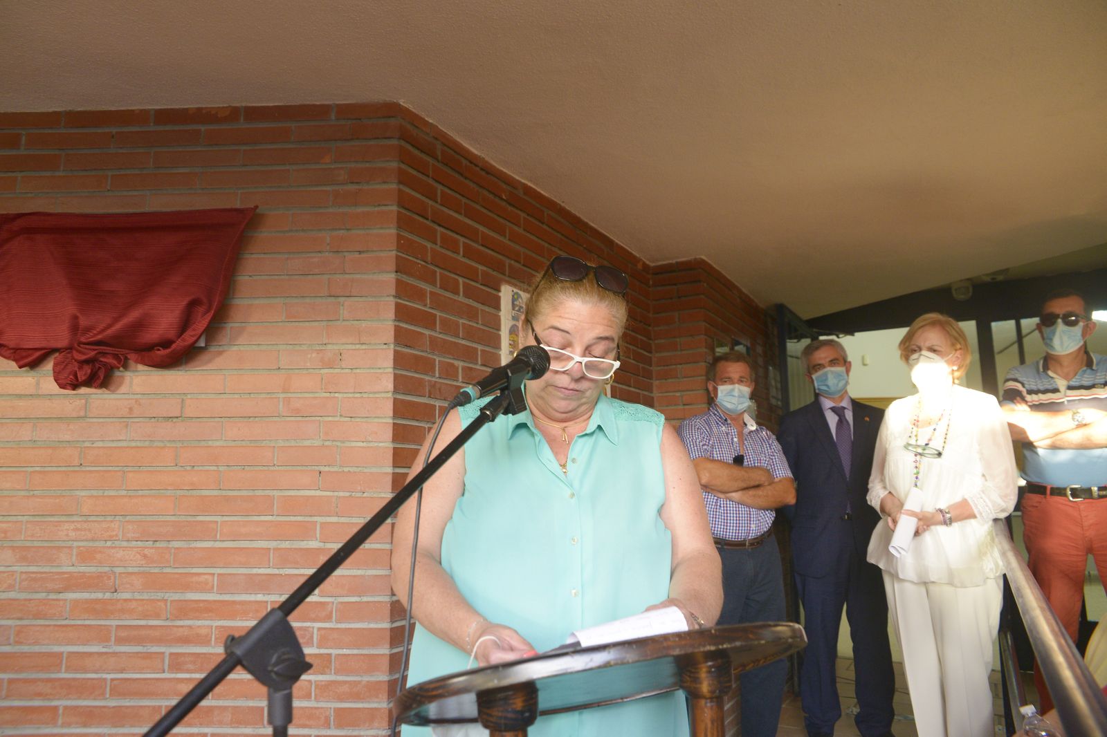 Fotos de la visita del Ministro del Interior a La Linea