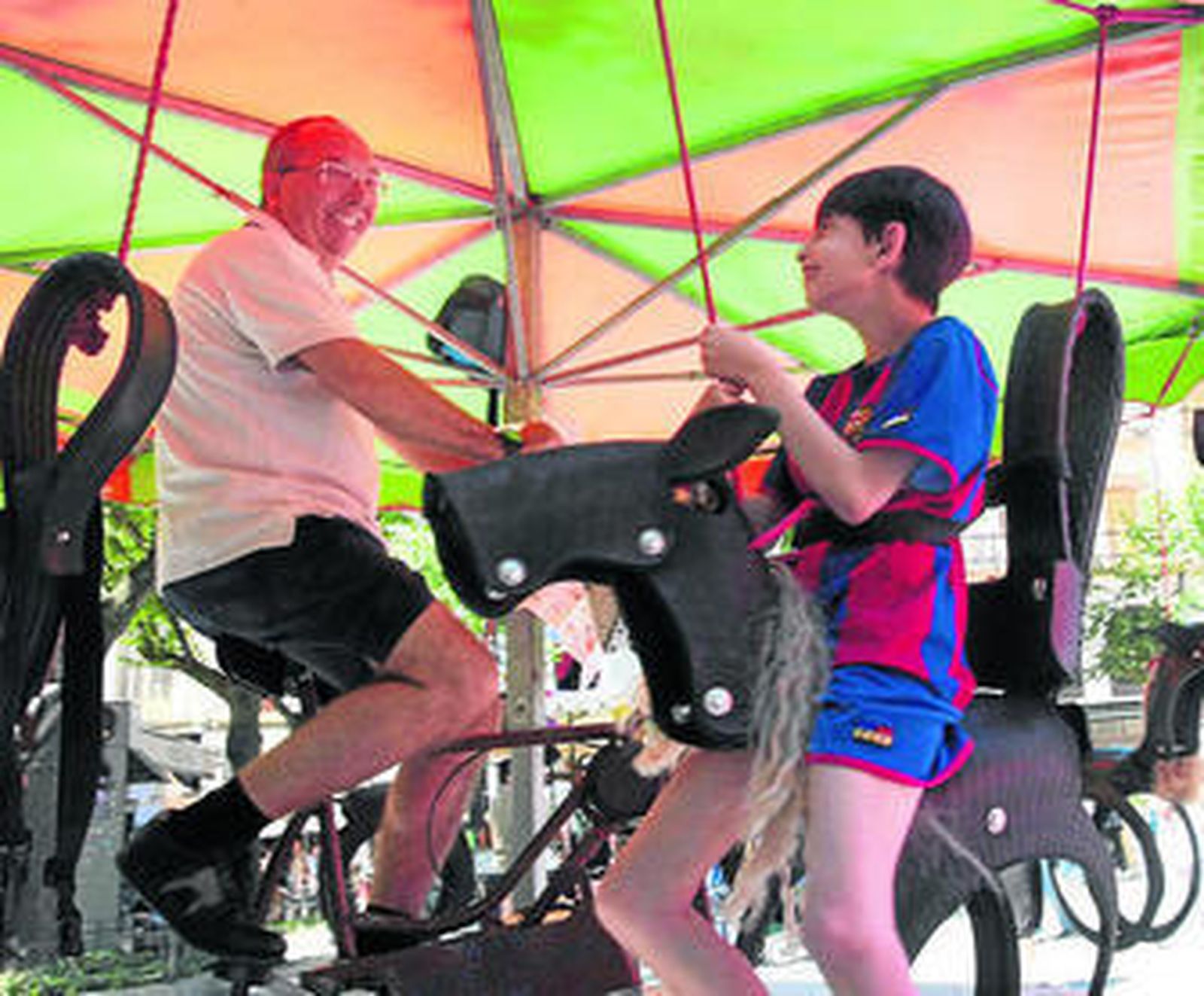 Pedaleos ecológicos para los más pequeños en Bib-Rambla