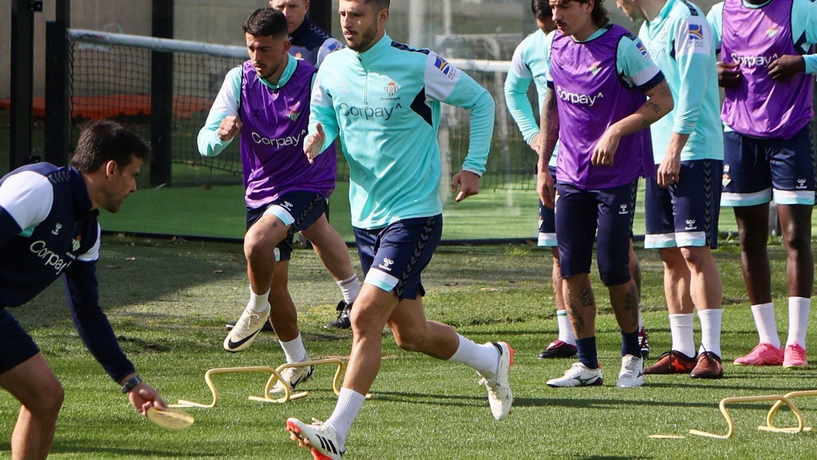 Guido Rodríguez, en la sesión de ayer.