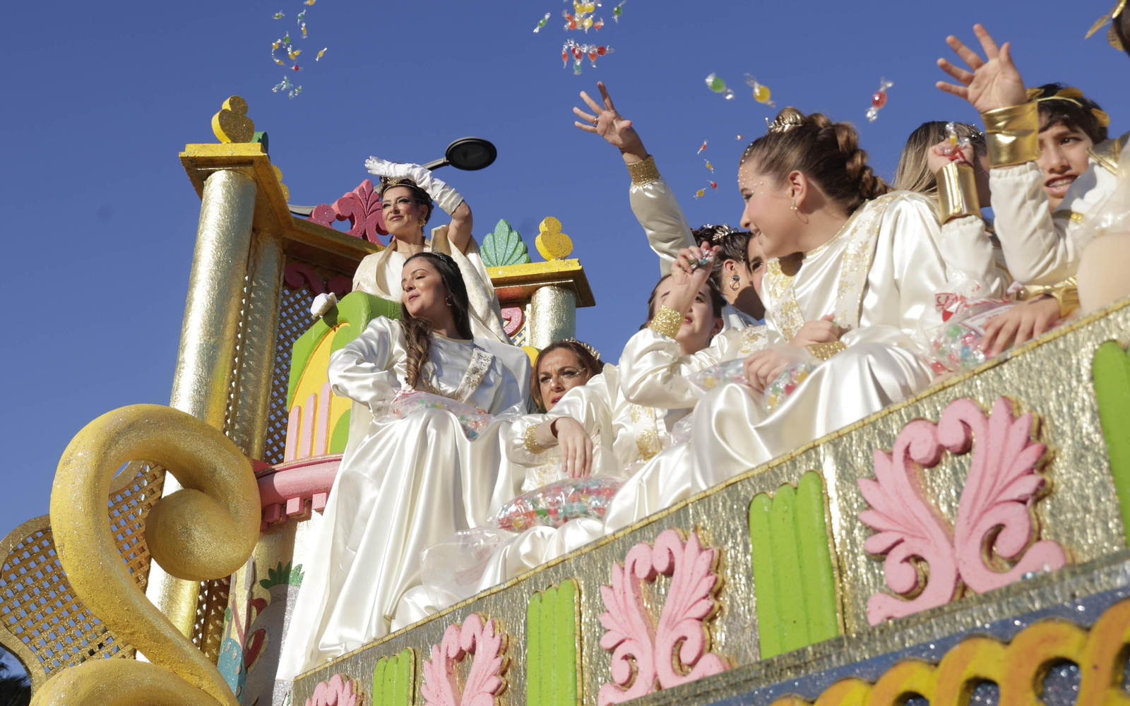 Las imágenes de la Cabalgata de los Reyes Magos en Sevilla