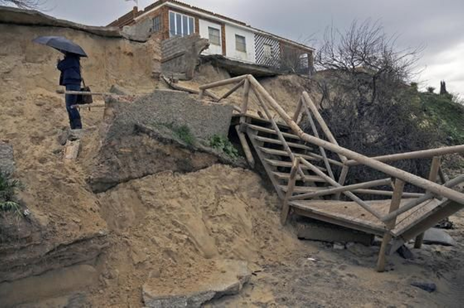 El tiempo que está azotando Andalucía está provocando numerosas pérdidas.

Foto: Juan Carlos Vázquez