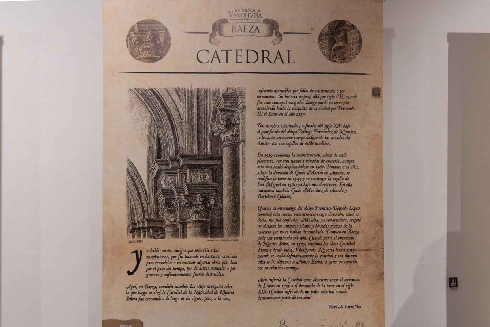 Homenaje a un genio: exposición y conferencias conmemoran a Vandelvira en el 450º aniversario de su muerte