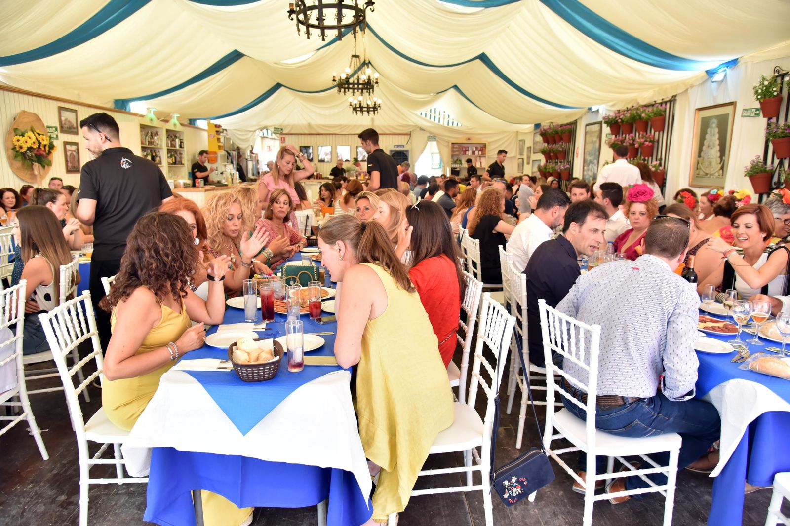 Las imágenes del Día de la Mujer en la Feria de La Línea