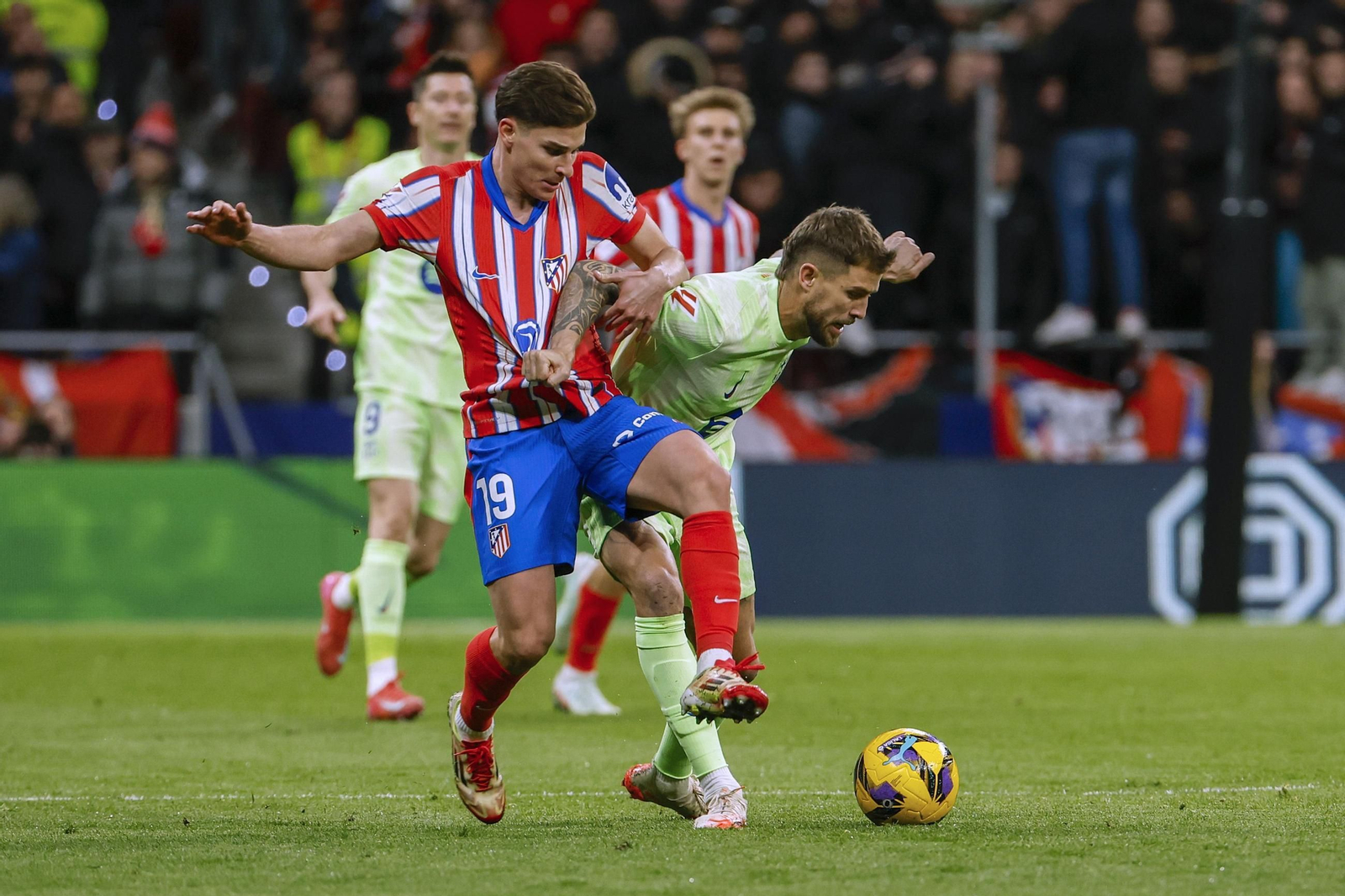 Las fotos de la remontada en el Atlético - Barcelona