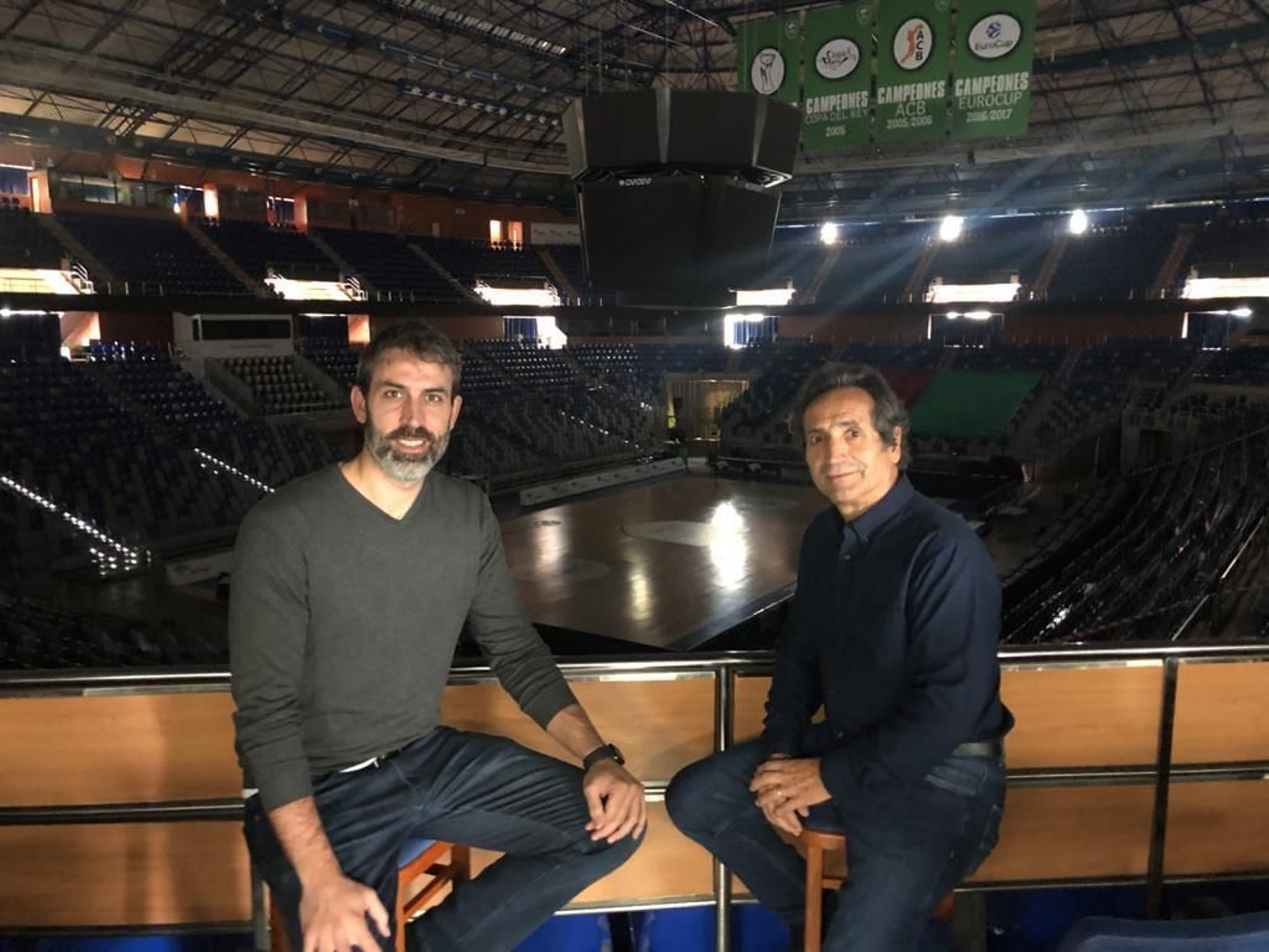 Berni Rodríguez y Andrés González.