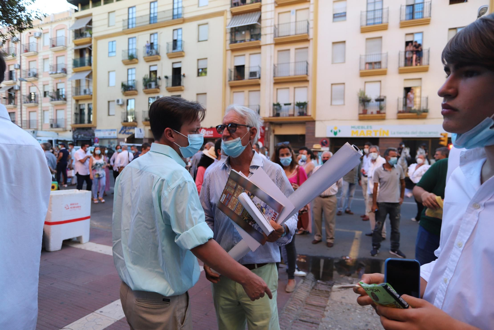 Ambiente taurino del 2 de Agosto en Huelva