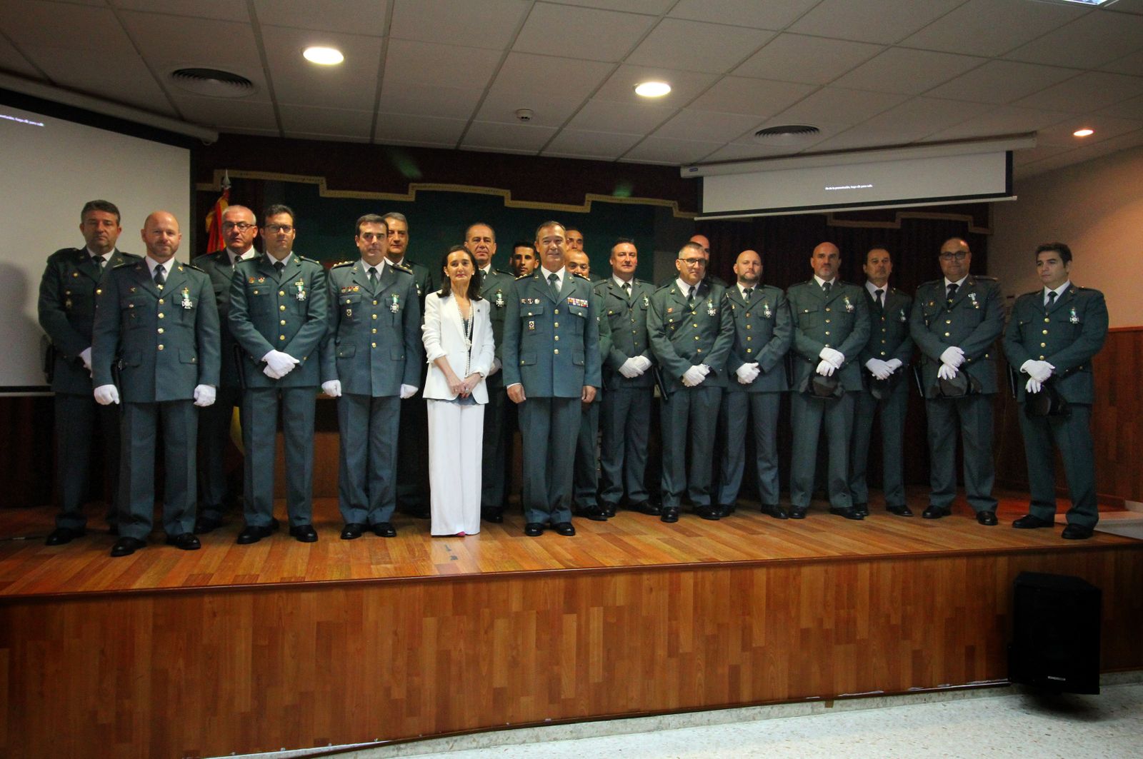 Imágenes del acto de celebración del 173 aniversario de la fundación de la Guardia Civil.