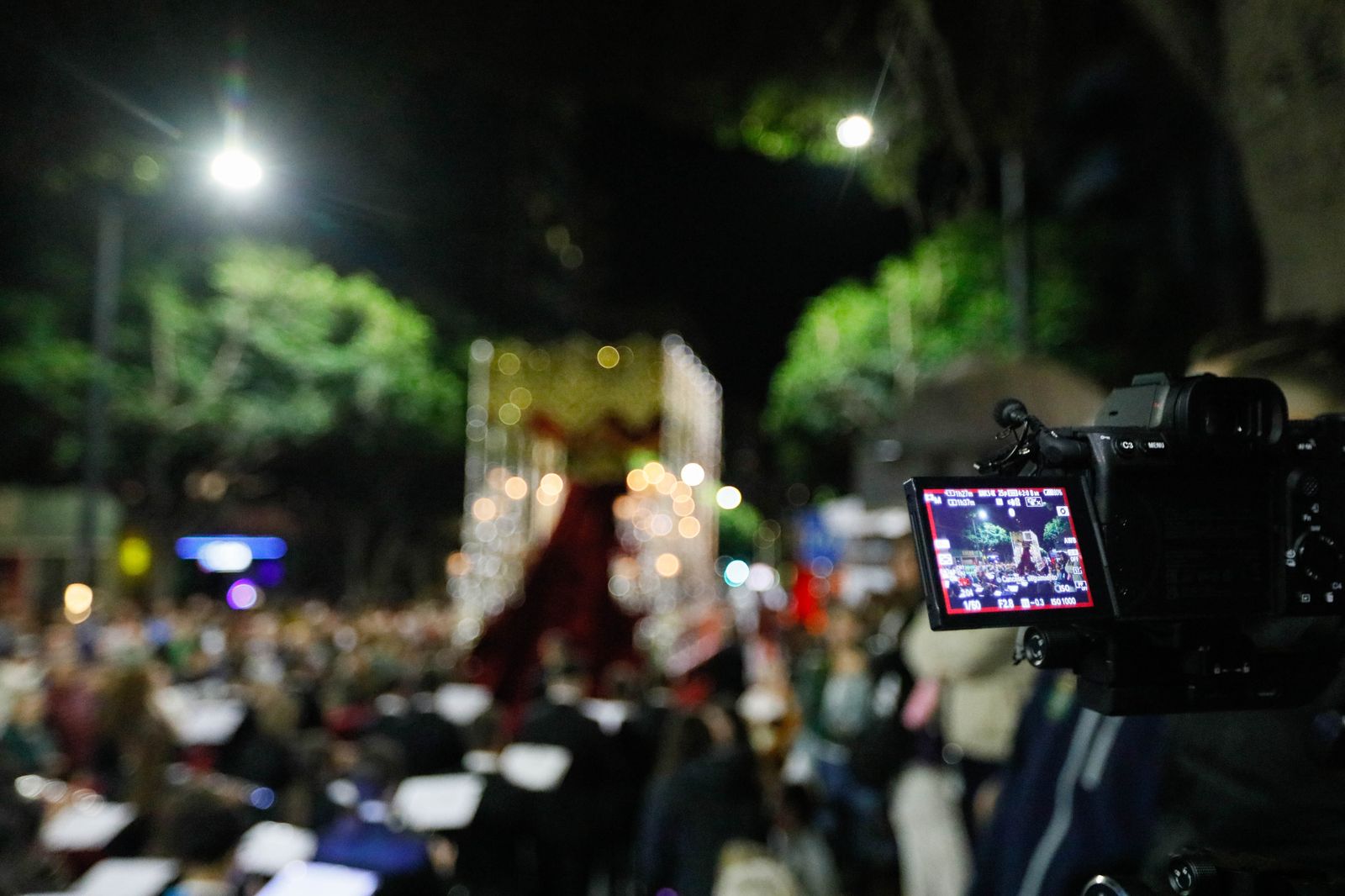 Te contamos en imágenes la Santa Cena tras la lluvia en la ciudad