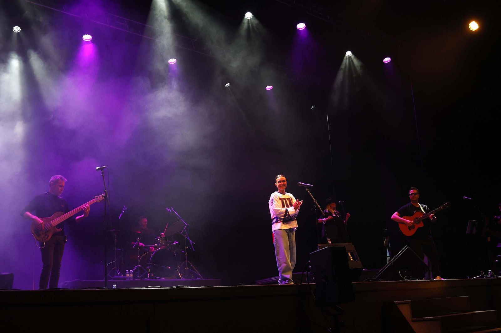 Fotos del concierto de Marta Santos en La Línea