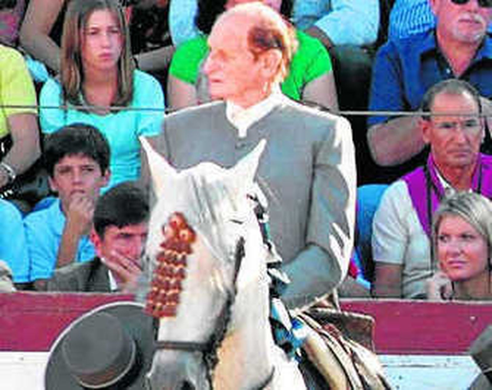 Ángel Peralta, en la Maestranza.
