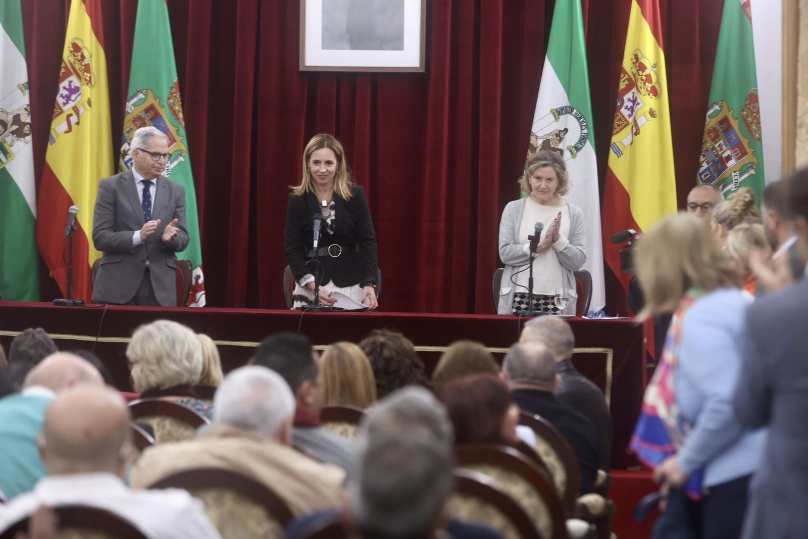 Un momento del acto que ha tenido lugar este martes.