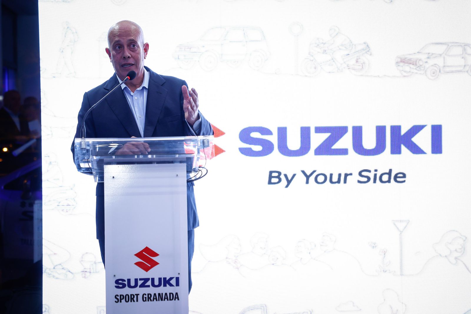 El presidente de Suzuki Motor Ibérica, Juan López Frade.