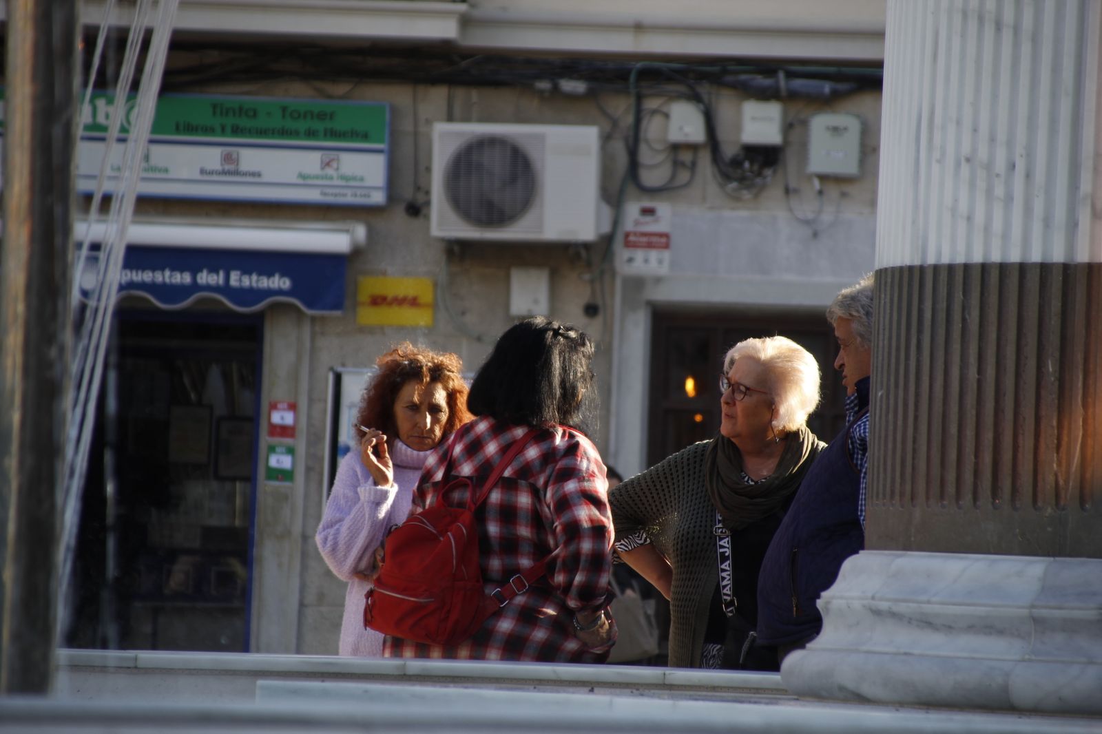 Imágenes del lunes 20 de noviembre en Huelva
