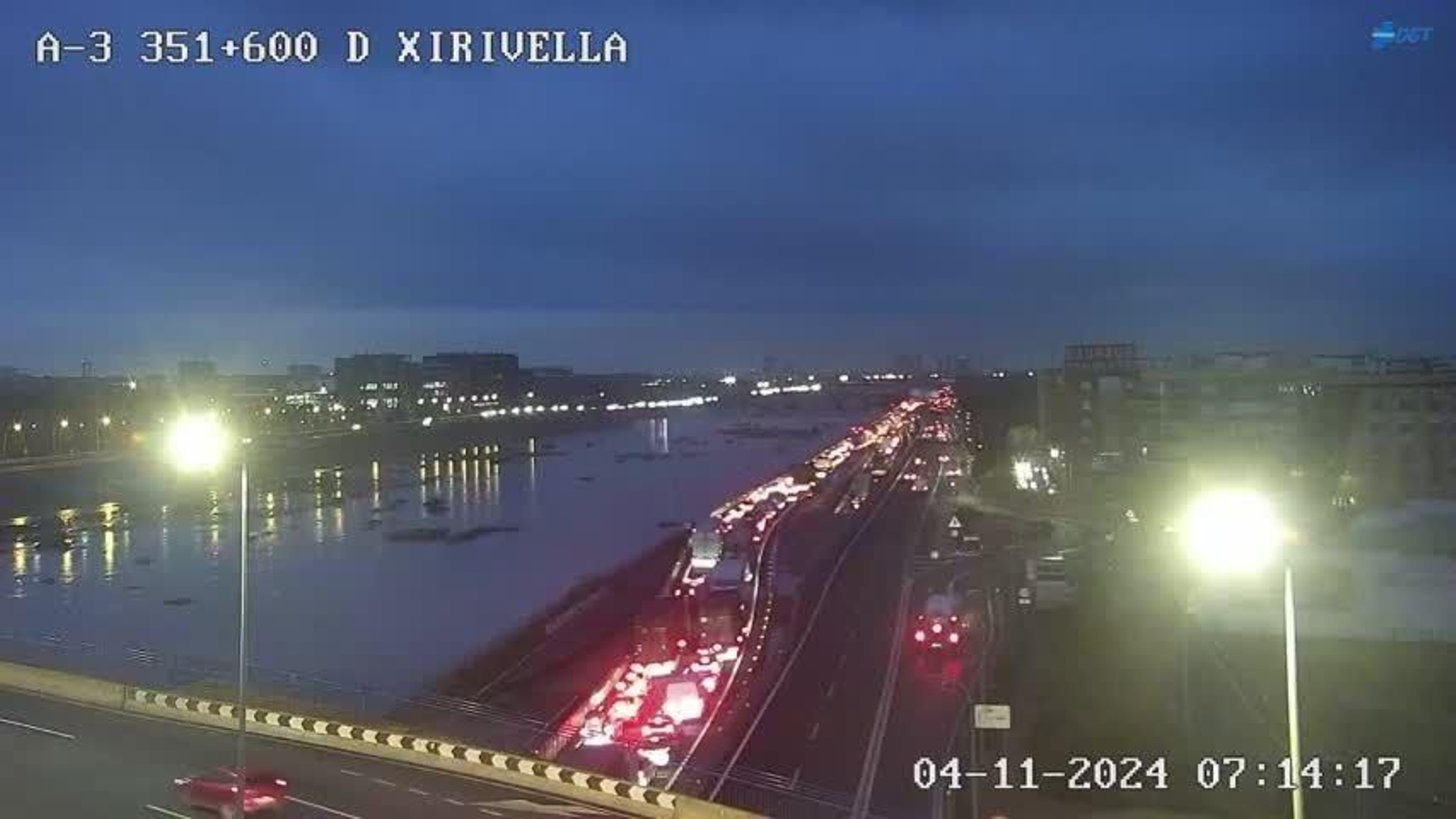 Carreteras en Valencia este lunes