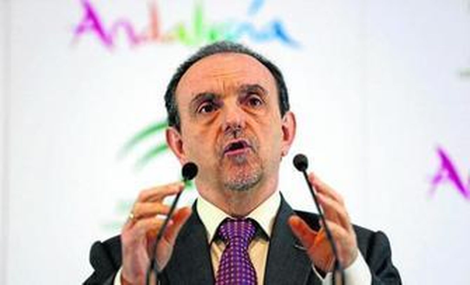 Rafael Rodríguez, ayer, en la sede de Turismo Andaluz.